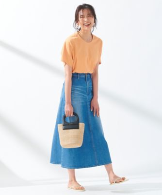 23区DENIM フレア デニム スカート（SK23NS0722