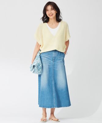 23区DENIM フレア デニム スカート（SK23NS0722
