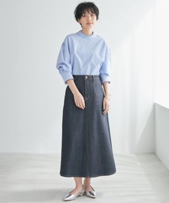 23区DENIM フレア デニム スカート（SK23NS0722