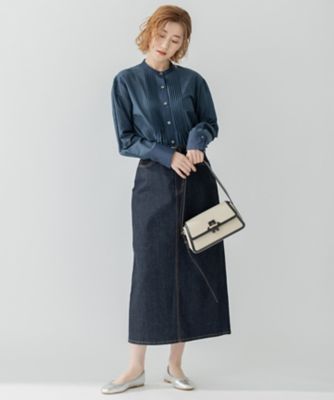 洗える】２３区ＤＥＮＩＭ ストレッチデニム スカート