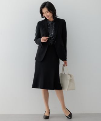 セットアップ対応】トリアセダブルジョーゼット スカート