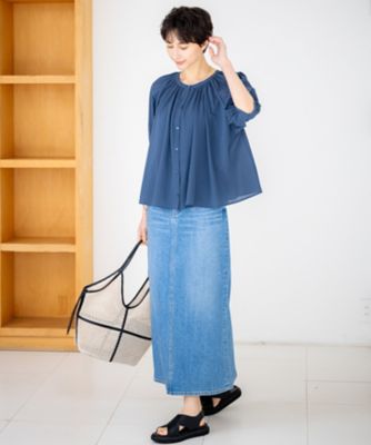 【Ｏｇｇｉ３月号掲載／新色追加／洗える】２３区ＤＥＮＩＭ　ストレッチ　デニムスカート（ＳＫ２７ＣＡ０２２０）