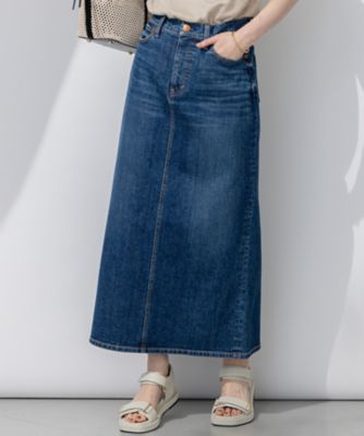 【Ｏｇｇｉ３月号掲載／新色追加／洗える】２３区ＤＥＮＩＭ　ストレッチ　デニムスカート（ＳＫ２７ＣＡ０２２０）