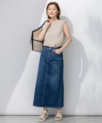 【Ｏｇｇｉ３月号掲載／新色追加／洗える】２３区ＤＥＮＩＭ　ストレッチ　デニムスカート（ＳＫ２７ＣＡ０２２０）