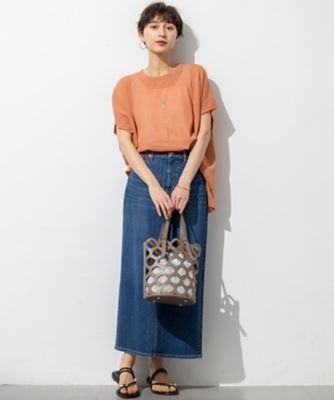 【Ｏｇｇｉ３月号掲載／新色追加／洗える】２３区ＤＥＮＩＭ　ストレッチ　デニムスカート（ＳＫ２７ＣＡ０２２０）