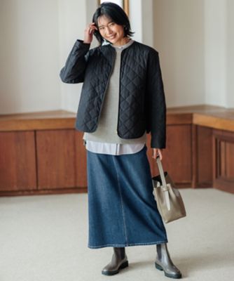 【Ｏｇｇｉ３月号掲載／新色追加／洗える】２３区ＤＥＮＩＭ　ストレッチ　デニムスカート（ＳＫ２７ＣＡ０２２０）