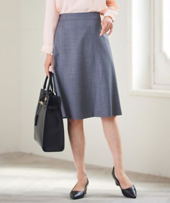 ＜23区 S (Women/小さいサイズ)＞【セットアップ対応／新色追加】ラフィーネウール　フレアスカート（ＳＫ２７ＣＳ０００４）