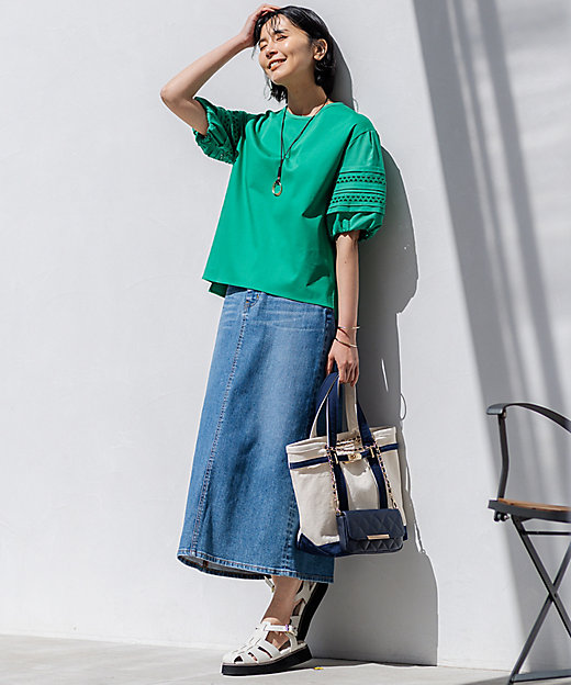 Oggi4月号掲載/洗える】23区DENIM ストレッチ Oggi4月号掲載/洗える】23区DENIM ストレッチ