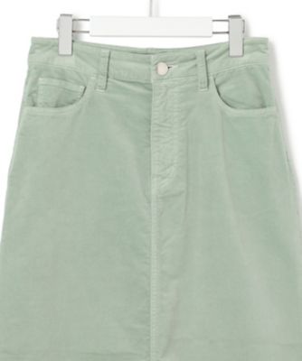 【洗える】２３区ＤＥＮＩＭ　ベルベットストレッチ　Ａライン　スカート（ＳＫ２７ＣＷ０４２０）