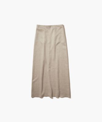 ＬＩＮＥＮ　ＪＥＲＳＥＹ　｜　ストレートスカート（ＳＫＡＧＧＭ０１２２）
