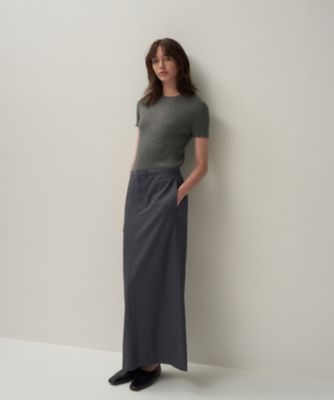 ＴＥＣＨＮＯ　ＷＯＯＬ　ＴＷＩＬＬ　｜　Ｉラインスカート（ＳＫＡＧＧＭ０７１０）
