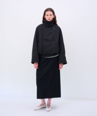 MERINO COLLEGE JERSEY ｜ タックストレート