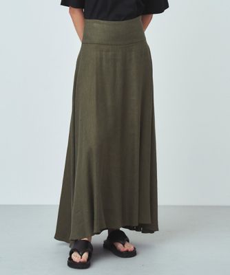 ＬＩＮＥＮ ＶＩＳＣＯＳＥ ｜ ギャザースカート（ＳＫＡＧＮＭ０３０７） | ファッション・服 | 三越伊勢丹オンラインストア・通販【公式】