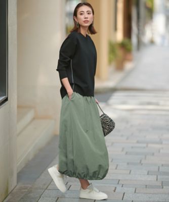 エステルメモリータフタ バルーンスカート（SKCMGA0316