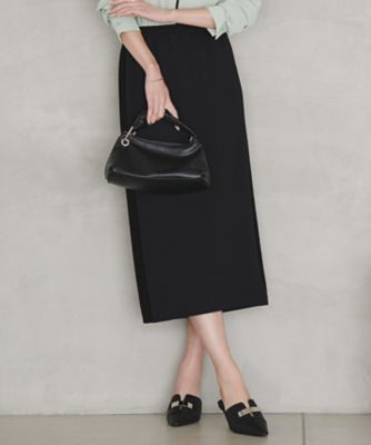 ＜ICB L (Women/大きいサイズ)＞レースコンビジャージー　ナロースカート（ＳＫＣＭＬＳ０２１４）