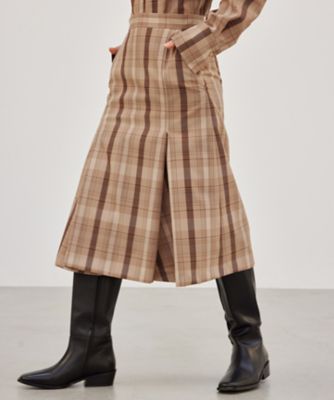 ＜BEIGE， (Women)＞ＡＲＵＭＳ　／　タック入りスカート（ＳＫＣＷＣＡ０２１０）