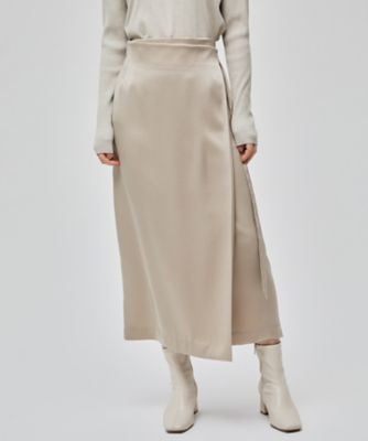 ＜BEIGE， (Women)＞ＦＬＥＵＲ　／　ラップスカート（ＳＫＣＷＣＡ０２１４）