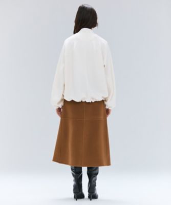 LEMOORE ／ ウールリバーAラインスカート