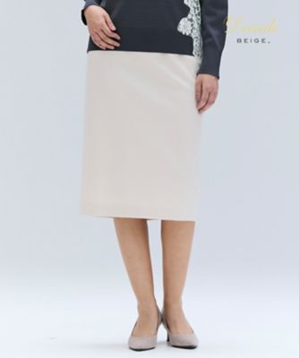 ＜BEIGE， (Women)＞【セットアップ対応】ＣＯＲＢＹ　／　ウールタイトスカート（ＳＫＣＷＧＷ０７３０）