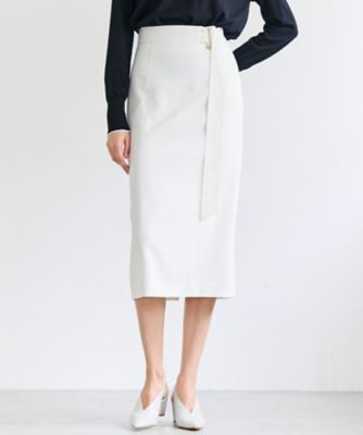 ＜BEIGE， (Women)＞【セットアップ対応】ＳＰＨＥＮＥ　／　スクエアＤカンＩラインスカート（ＳＫＣＷＬＳ０１０３）