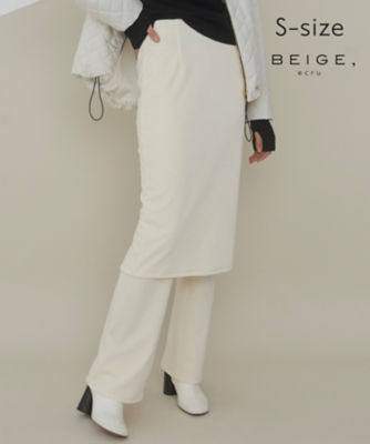 ＜BEIGE， (Women)＞【Ｓ－ｓｉｚｅ】ＣＬＡＵＤＩＡ　／　コーデュロイスカート（ＳＫＣＸＩＷ０５３１）