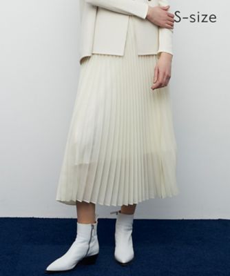＜BEIGE， (Women)＞【Ｓ－ｓｉｚｅ】ＭＯＹＥ　／　プリーツスカート（ＳＫＣＸＳＡ０２０９）