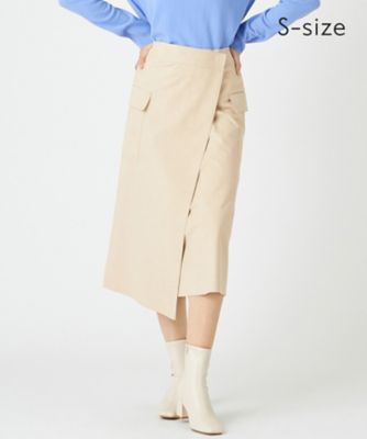 ＜BEIGE， (Women)＞【Ｓ－ｓｉｚｅ】ＤＡＮＴＯＮ　／　フェイクスエードスカート（ＳＫＣＸＳＡ０２１５）