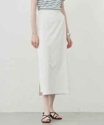 ＜ICB (Women)＞【洗える】シェルタリングドライサテン　タイトスカート（ＳＫＣＹＧＭ０５１１）