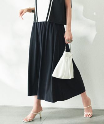 ＜ICB (Women)＞【ＷＥＢ限定カラーあり・ＵＶカット・接触冷感・速乾】マットスキューバ　フレアスカート（ＳＫＣＹＧＭ０６１６）