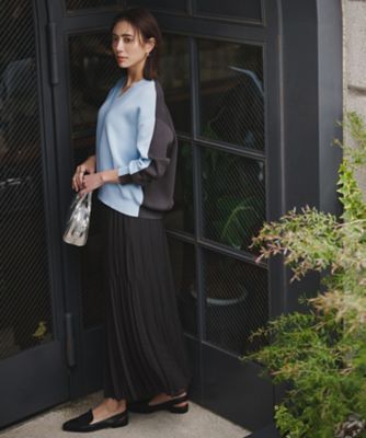 ライトジョーゼットプリーツ スカート（SKCYLM0309） | ICB