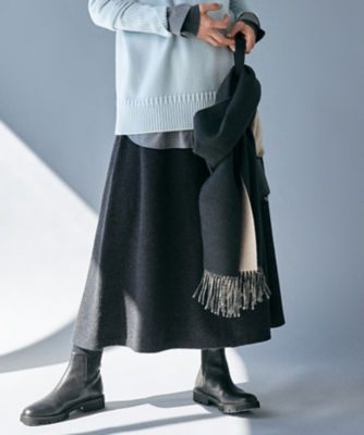 ミルドウール ニットスカート（ＳＫＣＹＳＷ０５１０） | ファッション