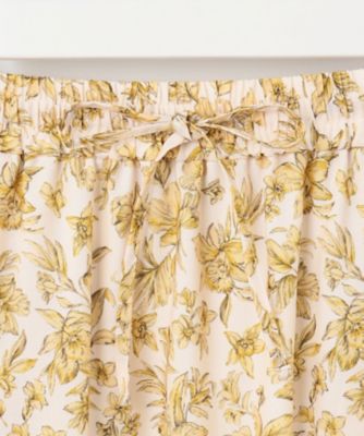 【ＳＬＯＷ／一部店舗限定】ボタニカルプリント　スカート（ＳＫＳ１ＣＭ０９３１）