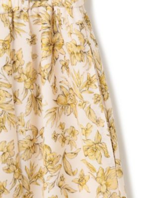 23区　【SLOW/一部店舗限定】ボタニカルプリント スカート 38 新品　今期 23区 スカート 「SLOW/一部店舗限定」ボタニカルプリント
