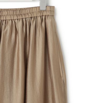 SLOW／一部店舗限定】エアリーフレア スカート