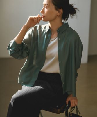【ＳＬＯＷ／一部店舗限定】ランダムリブフライス　スカート（ＳＫＳＷＣＭ０９６３）
