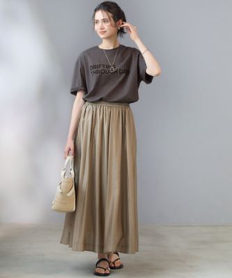 SLOW／一部店舗限定】エアリーフレア スカート