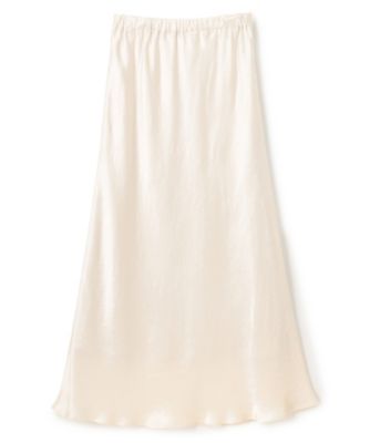 ＜uncrave (Women)＞【手洗い可】アセテートヴィンテージサテン　バイアススカート（ＳＫＵＶＧＭ０７０３）