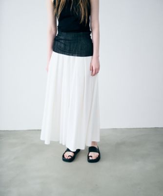 ＜uncrave (Women)＞クールタッチカラータイプライター　フレアスカート（ＳＫＵＶＬＳ０４０２）