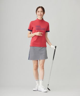 WOMEN】【ストレッチ】ハンタードッグ柄 スカート