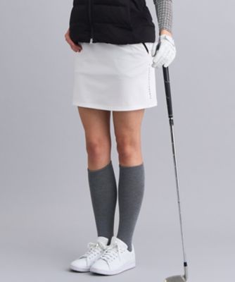 WOMEN】ハイゲージスムーススカート ストレッチ