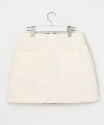 23区GOLFの ナイロンタフタファイバーボール リバーシブル 防寒 スカート