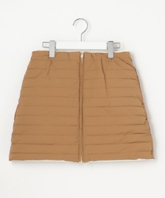 23区GOLFの ナイロンタフタファイバーボール リバーシブル 防寒 スカート