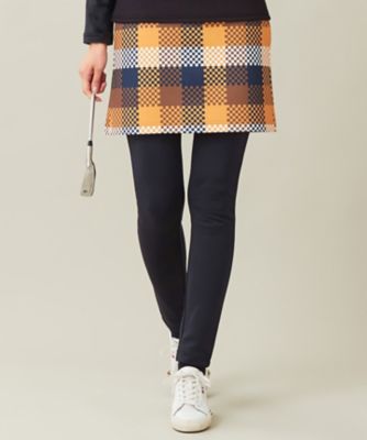 【SALE】23区GOLF/ニジュウサンクゴルフ チェッカープリント スカート(SKVLSA0318) 340_キ スポーツウェア【三越伊勢丹/公式】