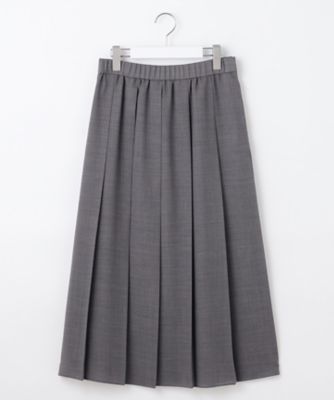 ＜自由区 S (Women/小さいサイズ)＞【セットアップ対応・洗える】ハイツイストビエラプリーツ　スカート（ＳＫＷ７ＣＷ０４０９）