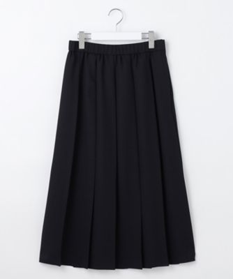 セットアップ対応・洗える】ハイツイストビエラプリーツ スカート