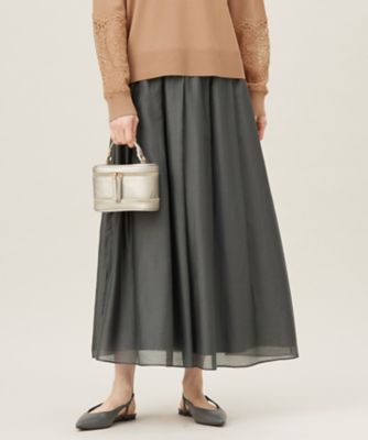 ＜自由区 S (Women/小さいサイズ)＞【洗える】エアリー　スカート（ＳＫＷ７ＧＭ０３１８）