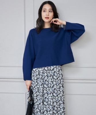 カタログ掲載・洗える】スノーフラワープリント スカート