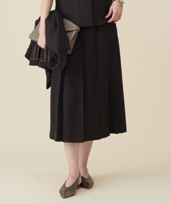 ＜自由区 S (Women/小さいサイズ)＞【セットアップ対応】リネンライクシンセティックタック　スカート（ＳＫＷ７ＬＳ０３０６）