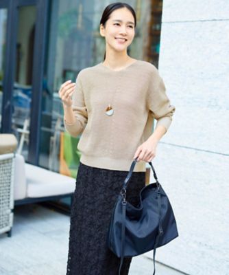 ウエストゴム】テープエンブロイダリー スカート