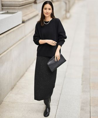 カタログ掲載】スパンコールストレッチ スカート